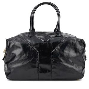 YSL Yves Saint Laurent Easy Black Patent Bag